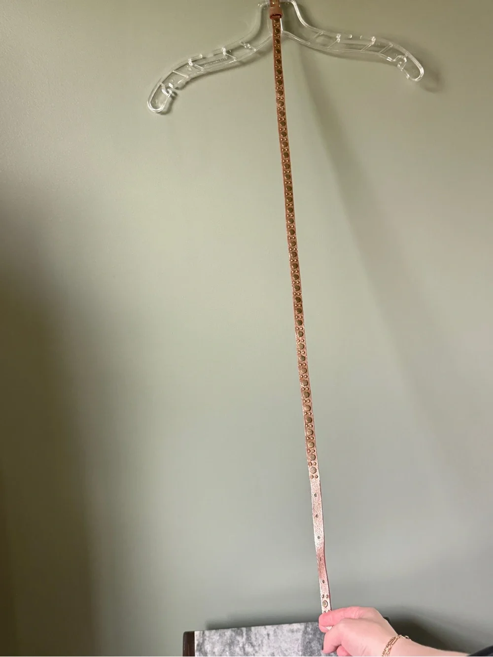 J. Crew - Studded Leather Belt - Size 32